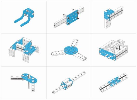 makeblock bağlantı parçaları paketi